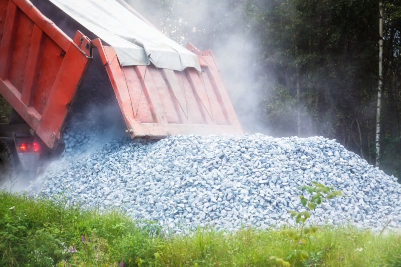 Products For Bulk Rock Deliveries in use